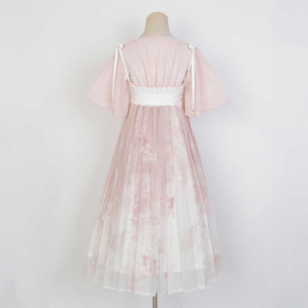 Pink Flower Goldfish Dress SE23055