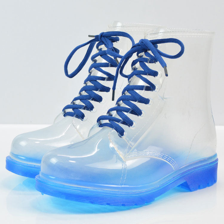 Transparent Candy Rain Shoes SE22853