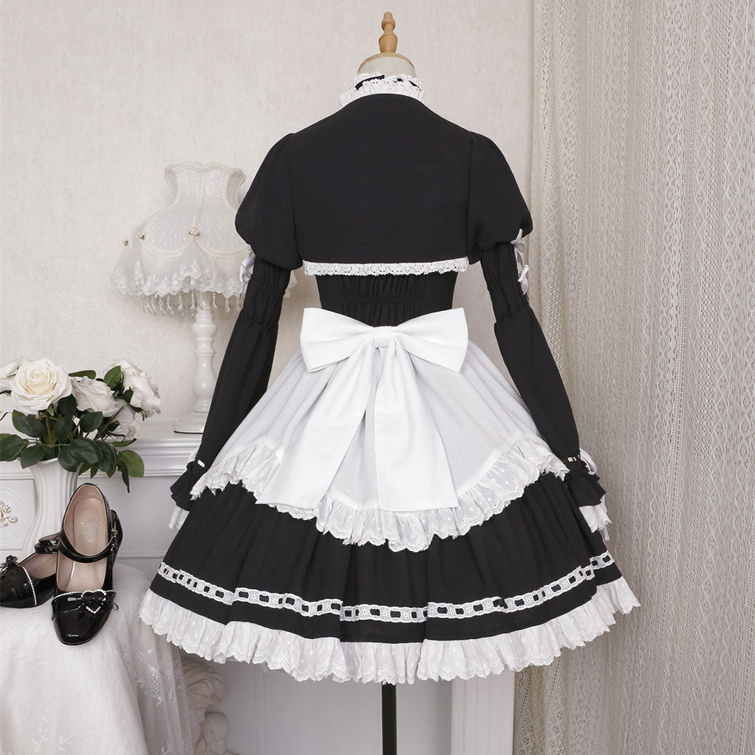 Lolita Bow Maid Dress SE23020