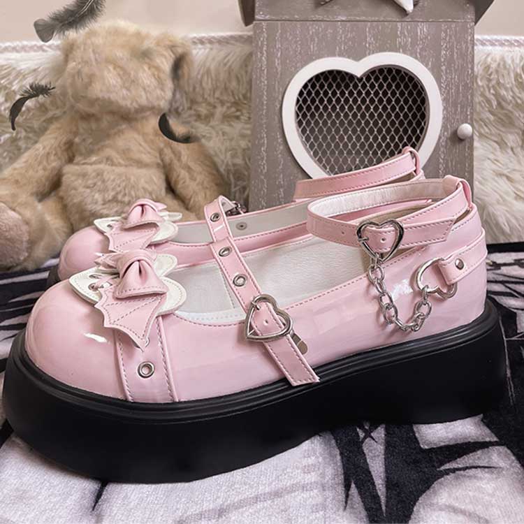 Bow Wing Platform Shoes SE23035