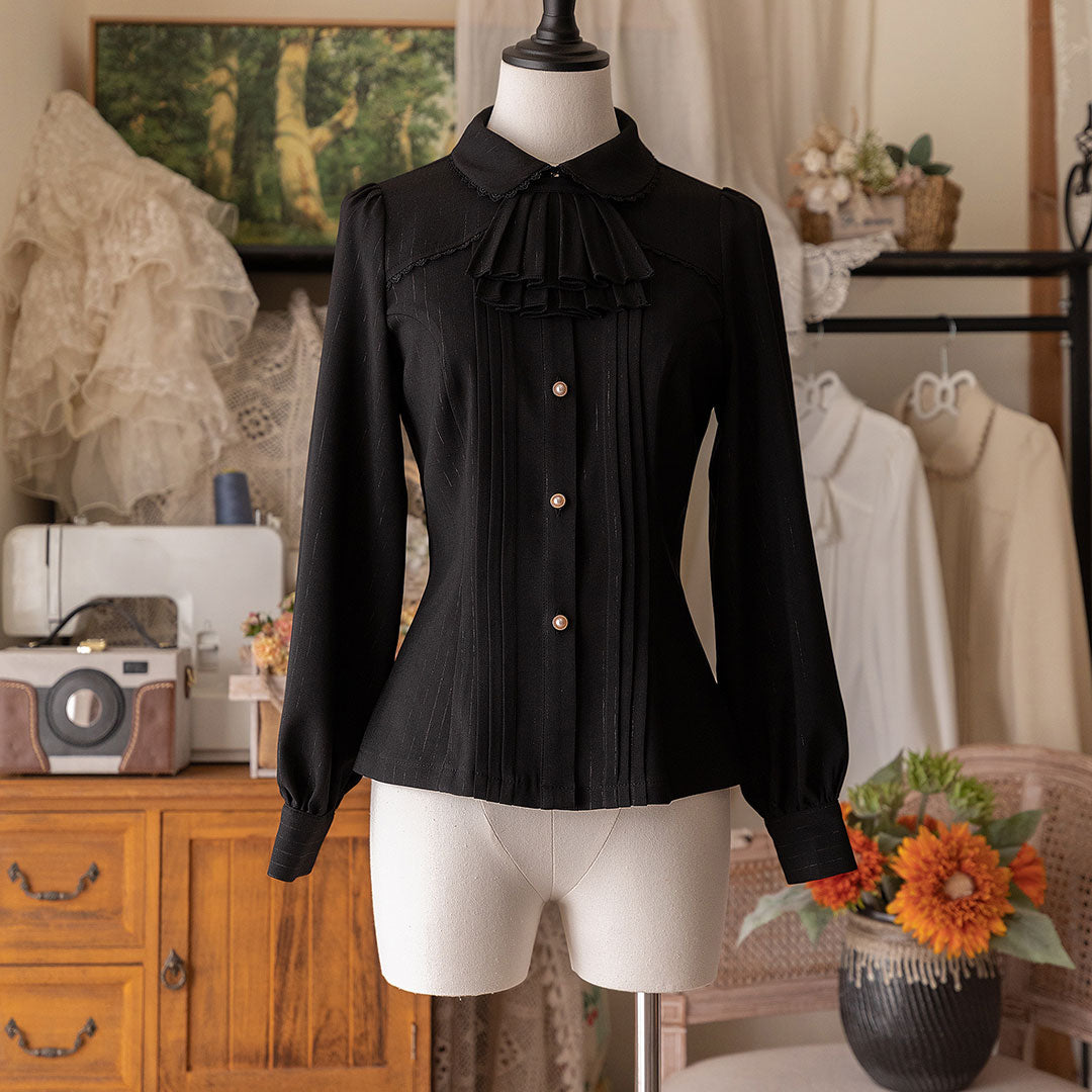 Elegant Dress With Bow Blouse SE23230