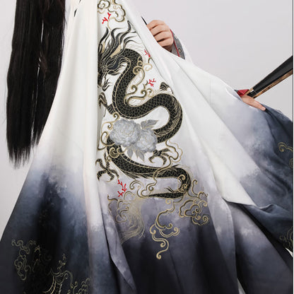 Loong Embroidery Hanfu Skirt Set SE23131