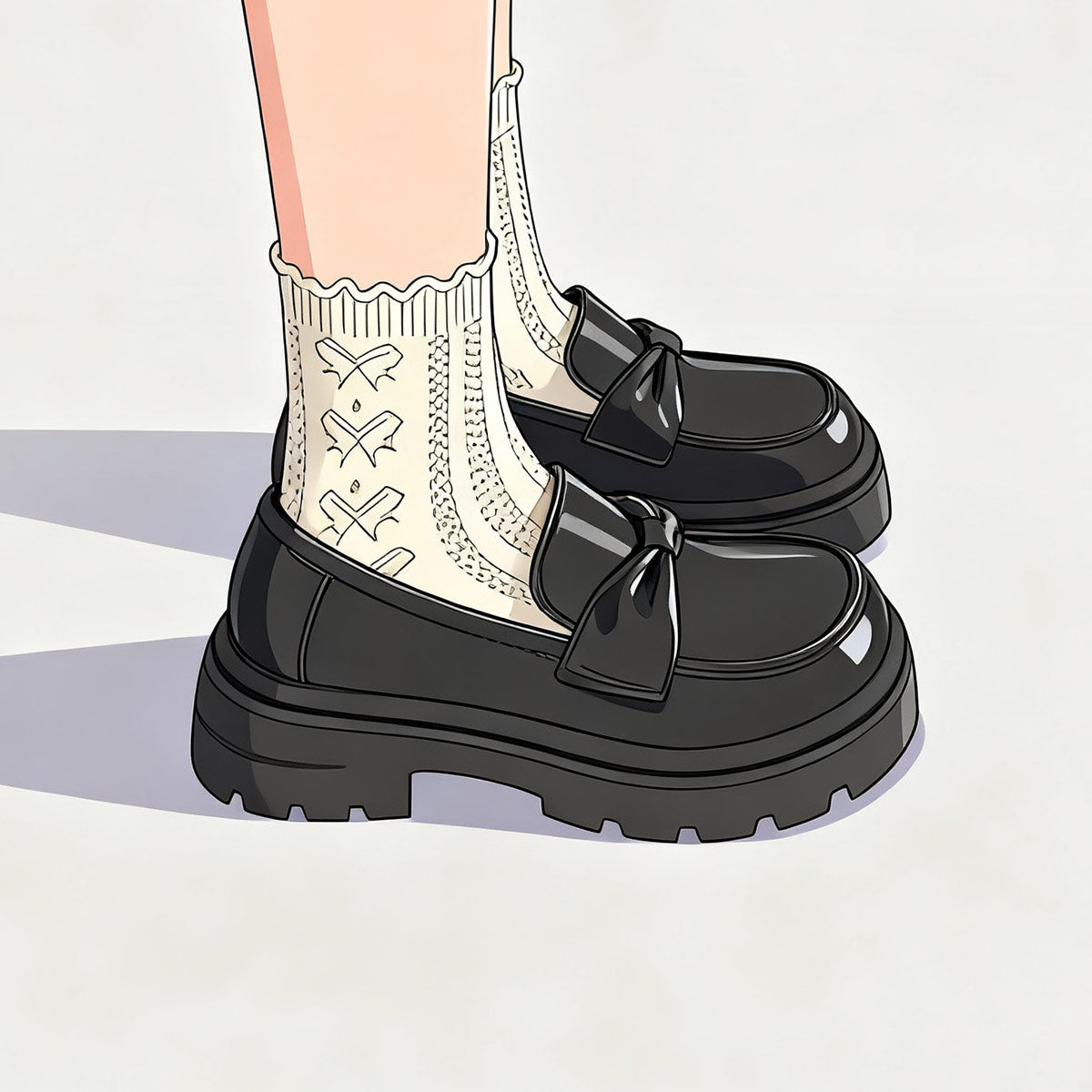 Bow Platform Shoes SE23759