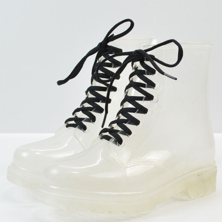 Transparent Candy Rain Shoes SE22853