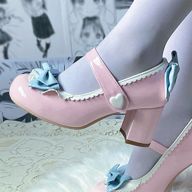 Sweet Bow Heel Shoes SE23104