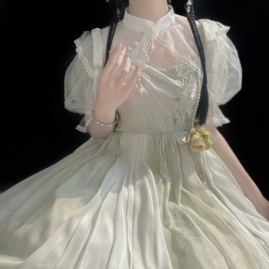 Lace Flower Dress Set SE23038