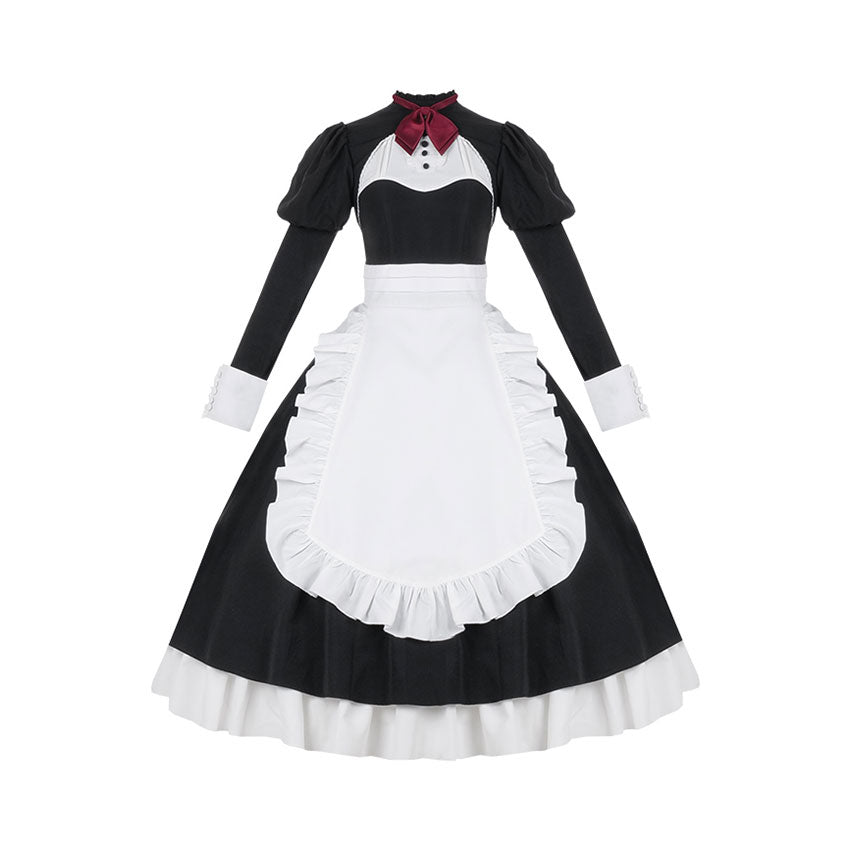 Black Bow Uniform Dress SE23117