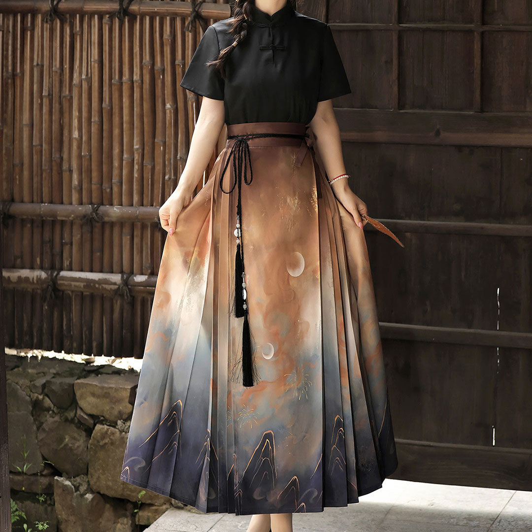 Tassel Beacon Fire Hanfu Set SE23162