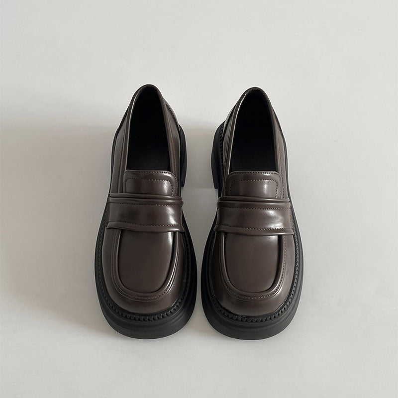 Retro Platform Student Shoes SE23030