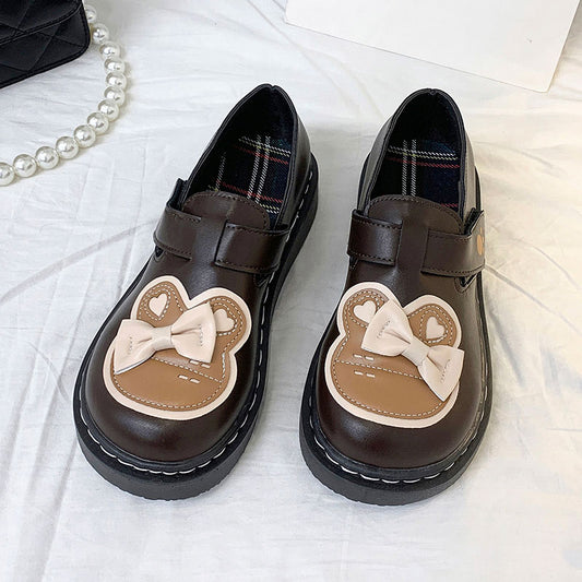 Bear Bow Flat Shoes SE23185