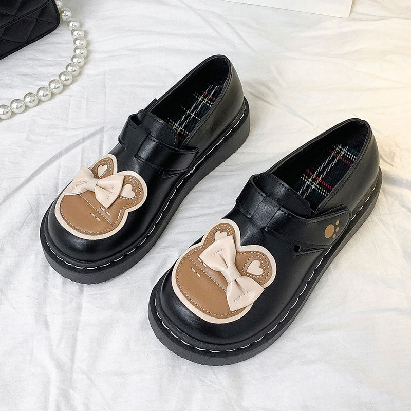 Bear Bow Flat Shoes SE23185