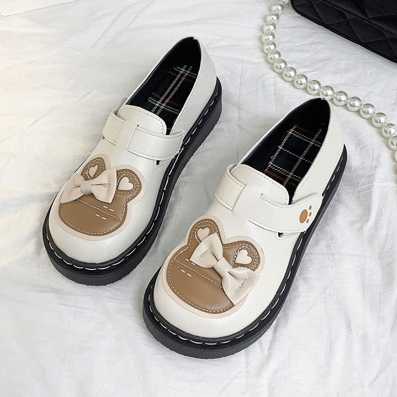Bear Bow Flat Shoes SE23185