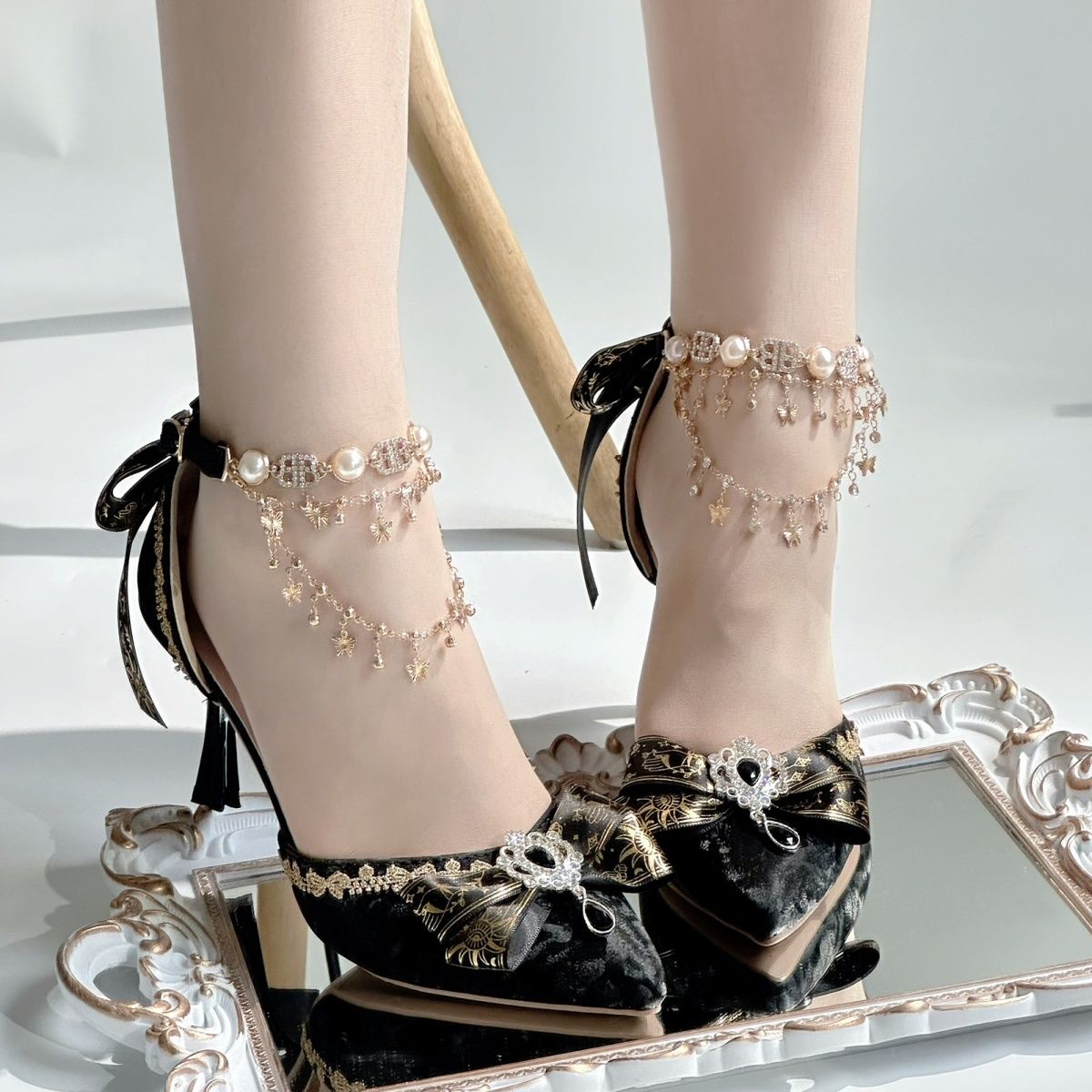 Black Bow Shoes SE23944