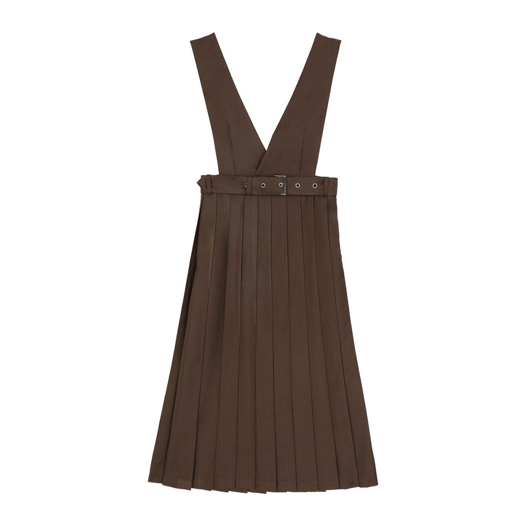 Blouse Suspender Dress Set SE22994