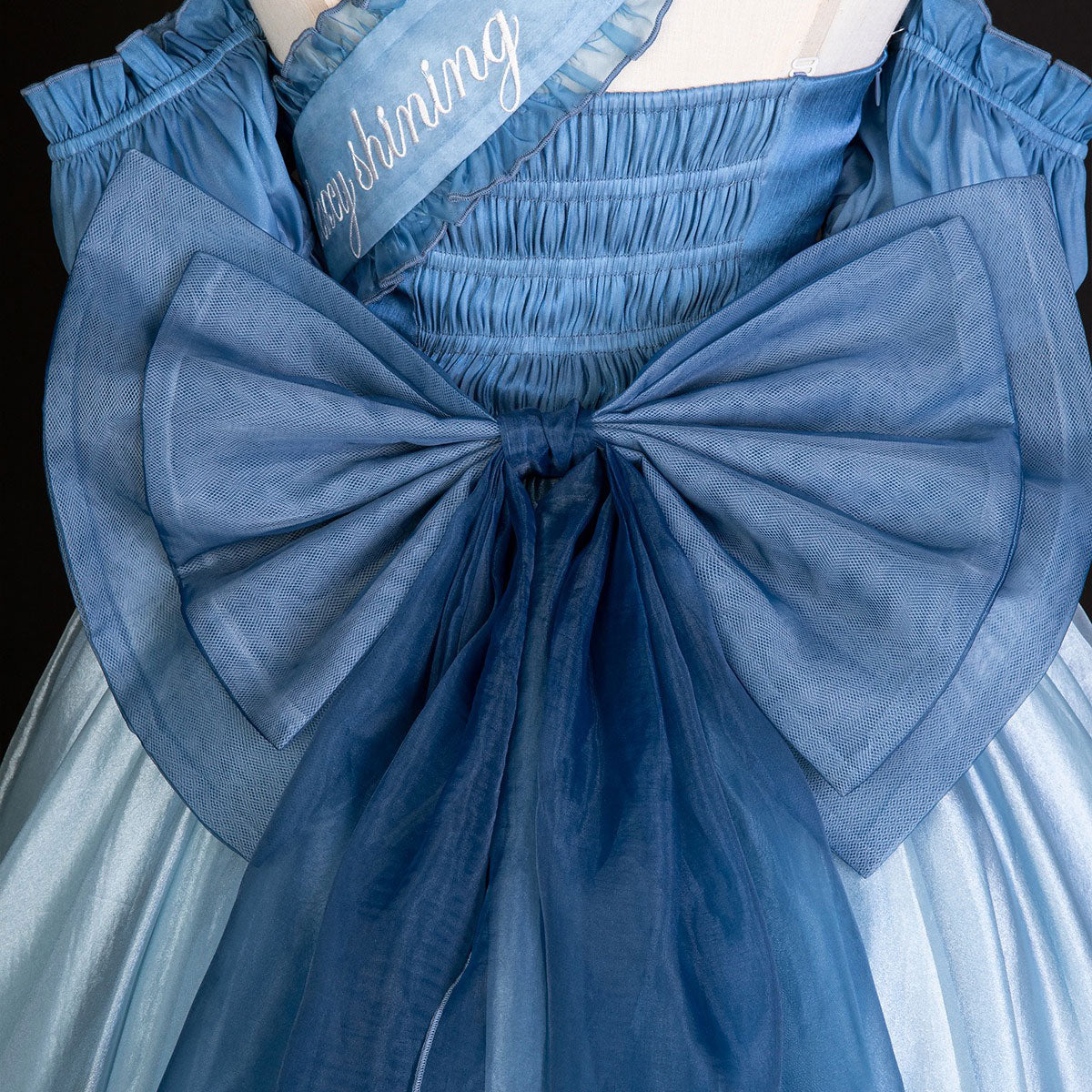 Blue Bow Dress SE23476