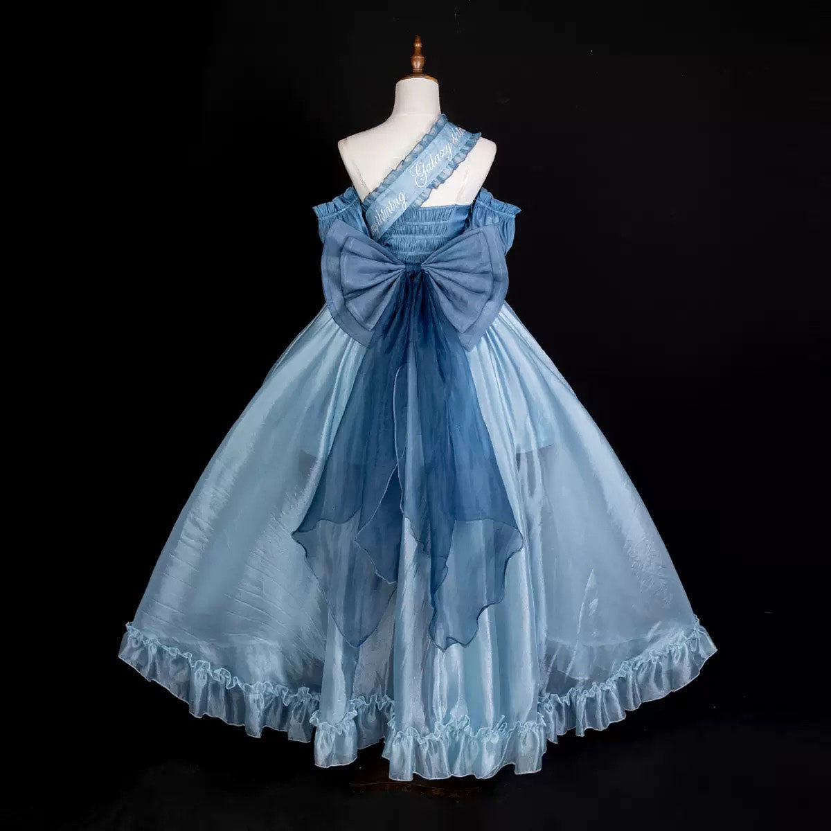 Blue Bow Dress SE23476