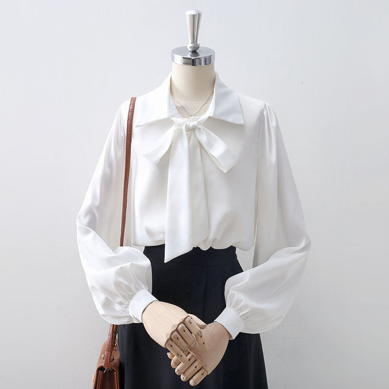 Blue Bow Shirt SE23487