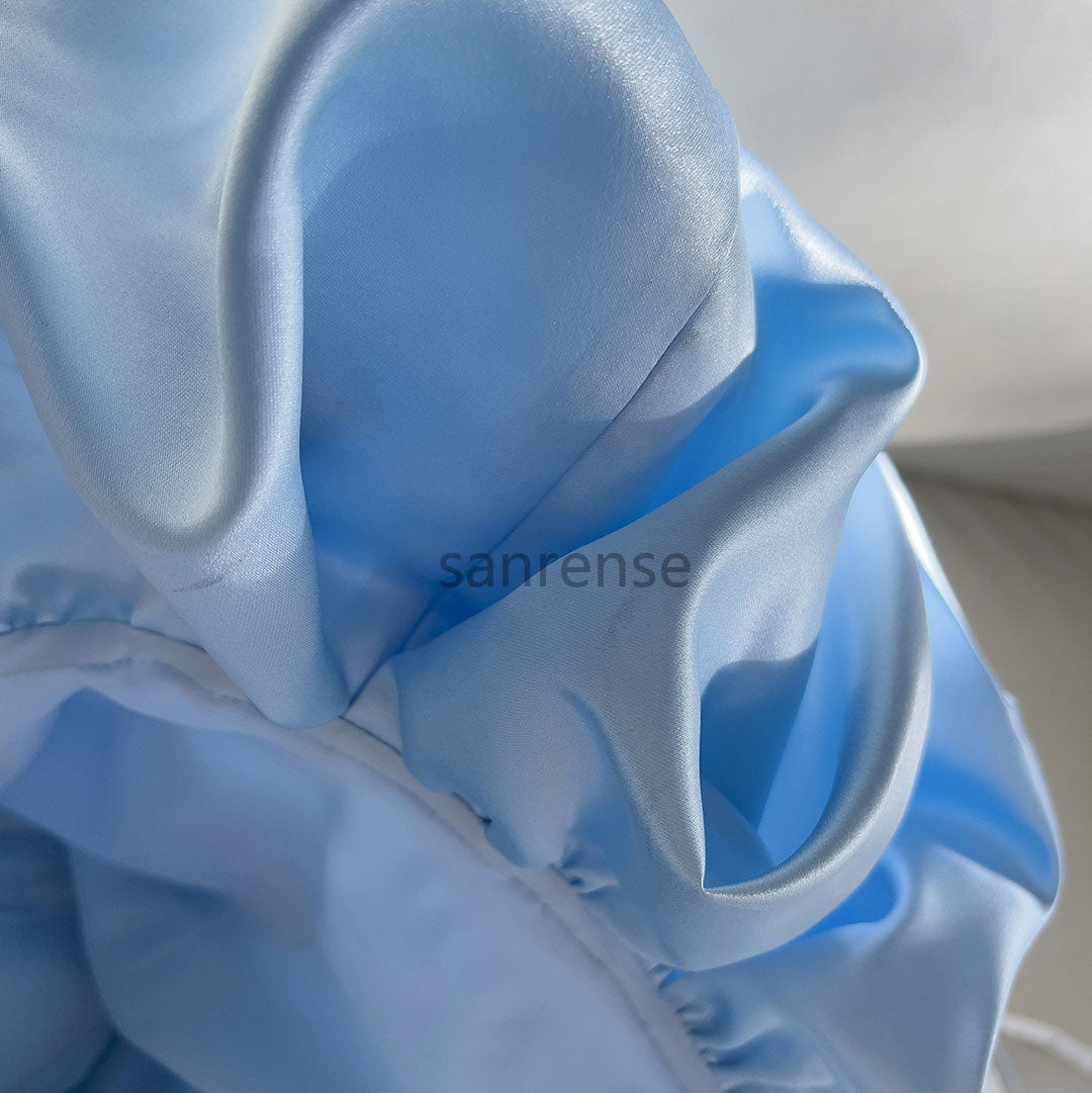 Bow Blue Dress for Party SE23312