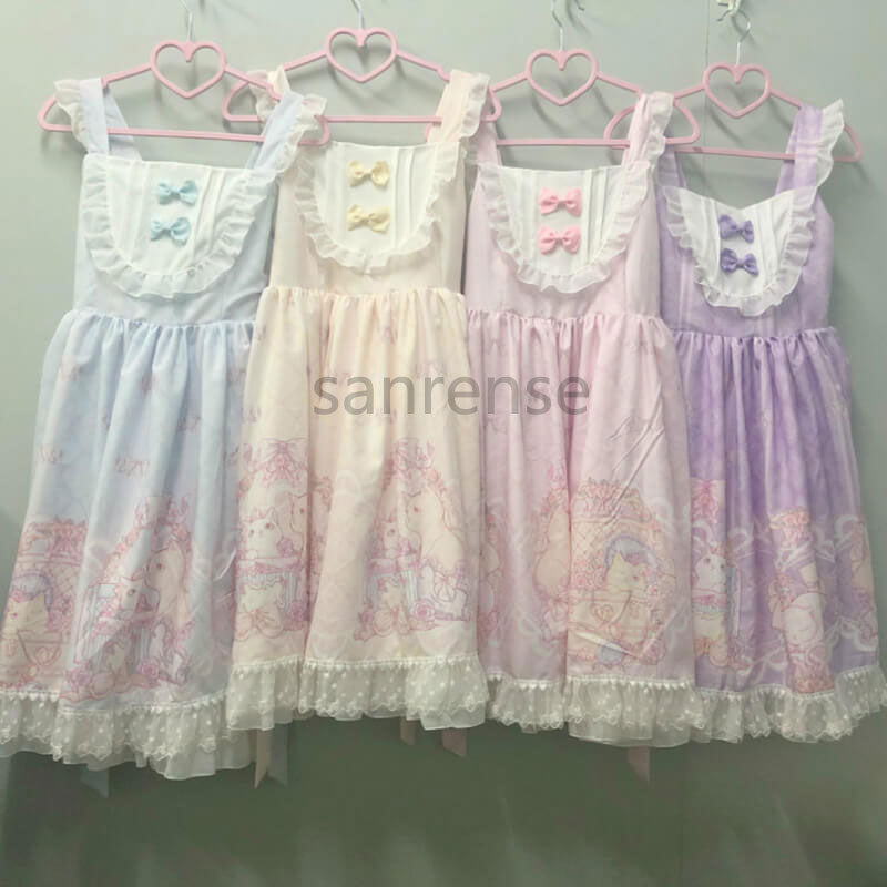 Bow Cat Strap Dress SE23297