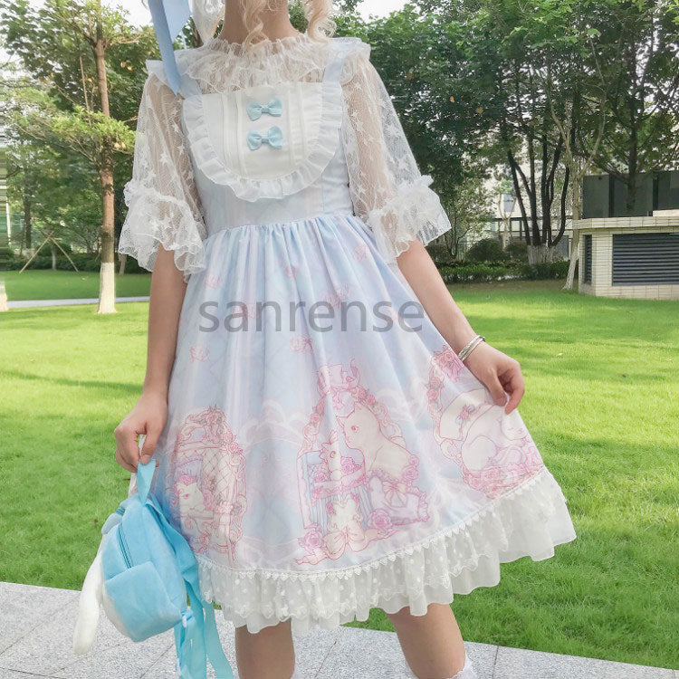 Bow Cat Strap Dress SE23297