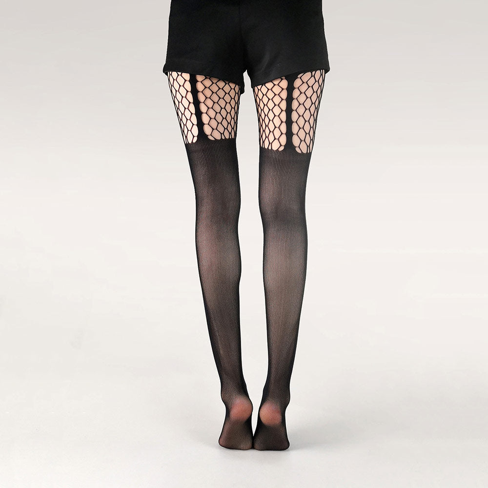 Bow Fishnet Tights SE23678