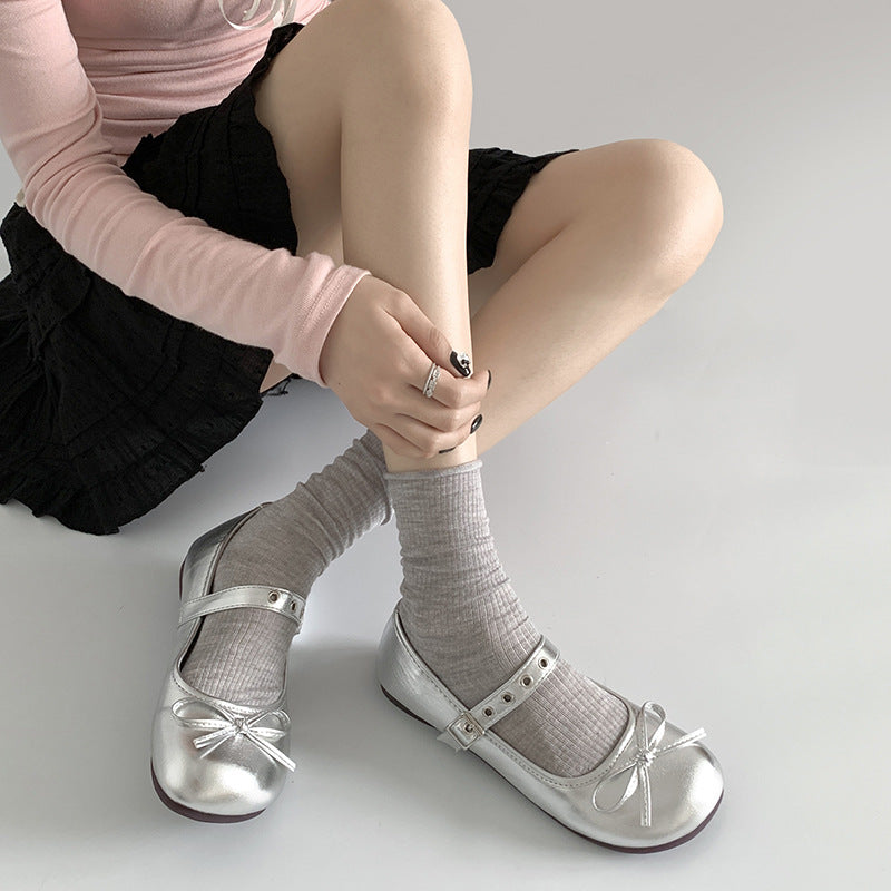 Bow Flat Shoes SE23236