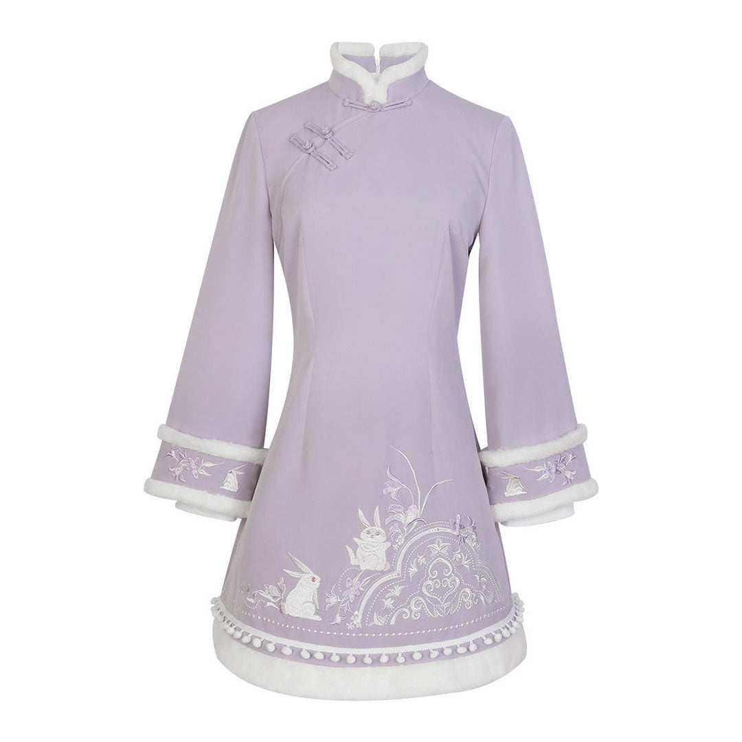 Bow Flower Bunny Dress Set SE22742