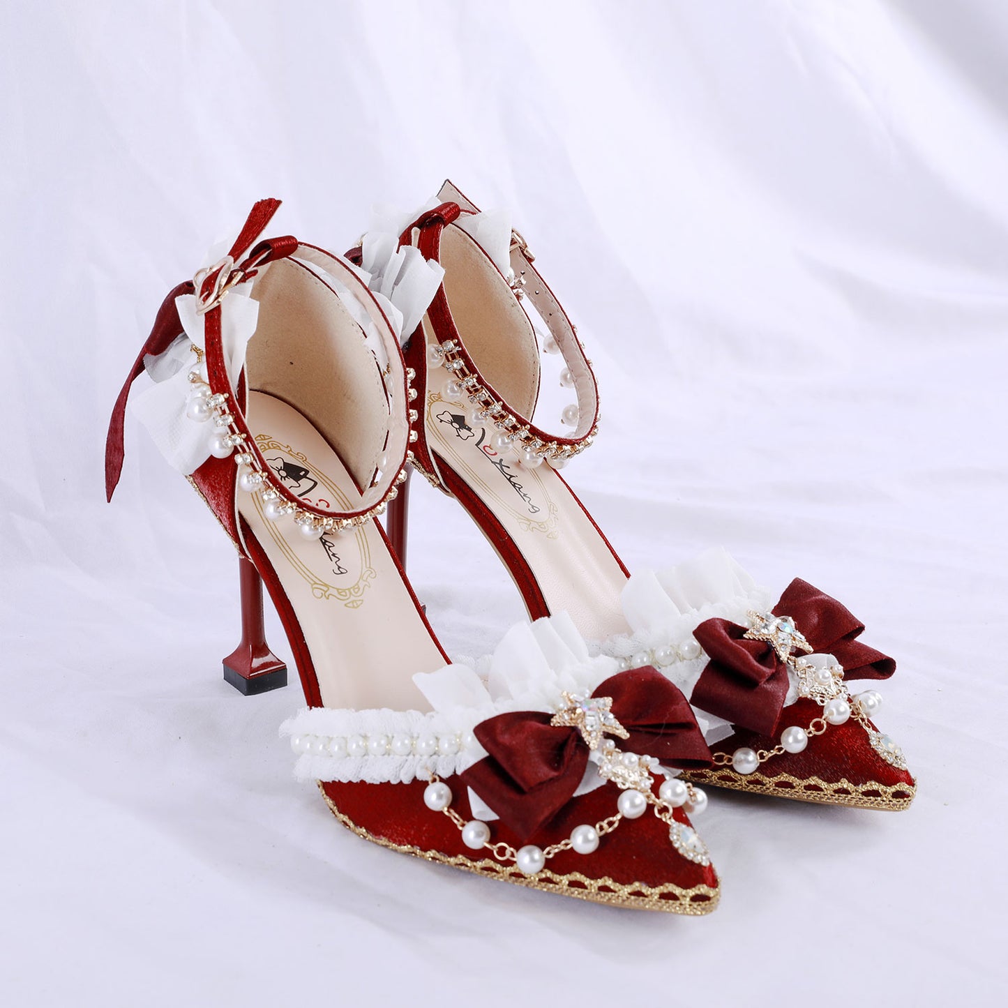 Bow Flower Star Heels Shoes SE23340