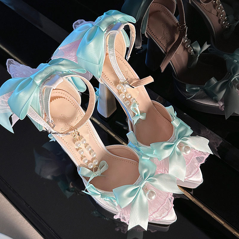 Bow Heel Shoes SE23454