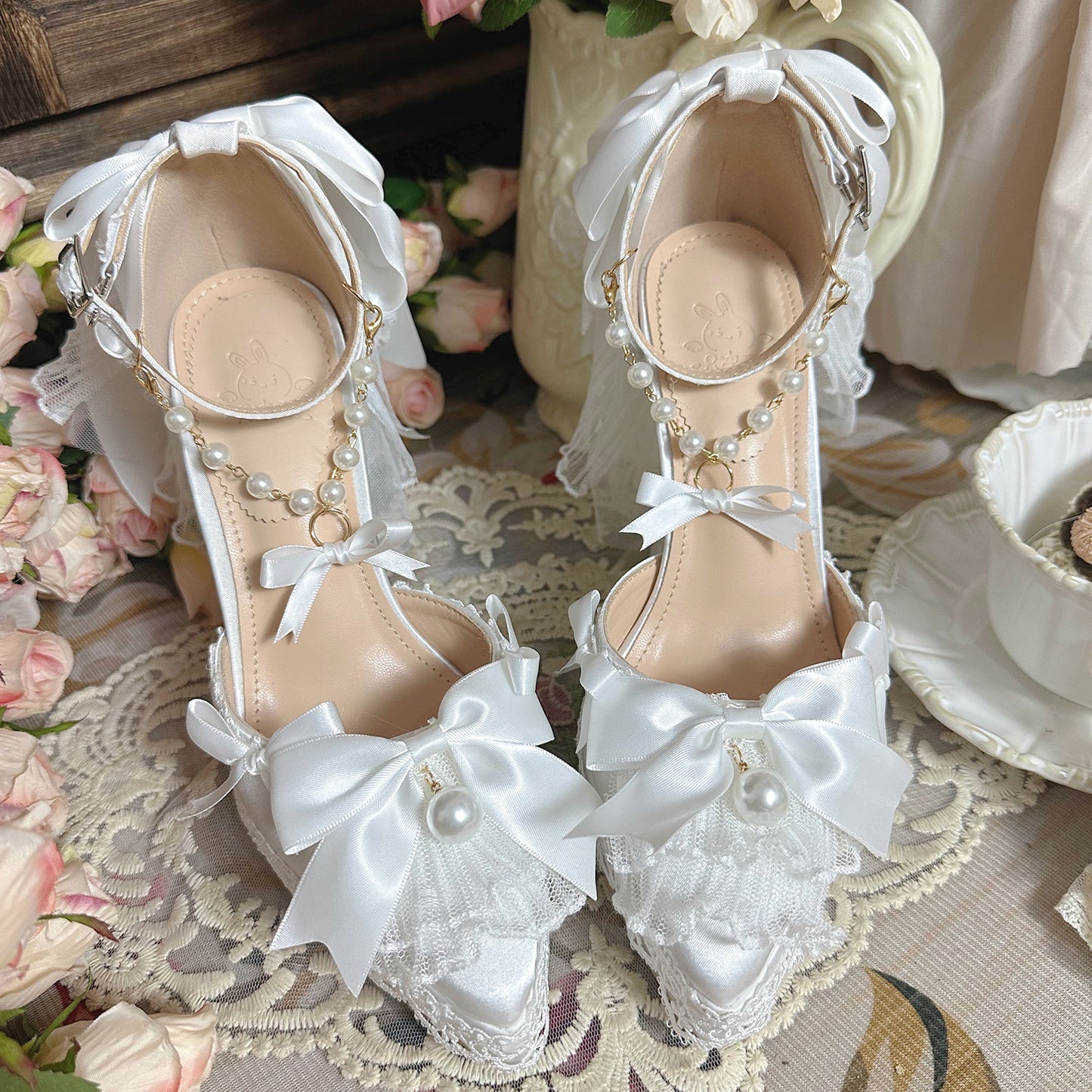 Bow Heel Shoes SE23454