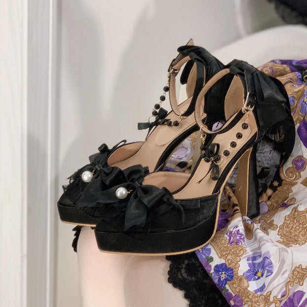 Bow Heel Shoes SE23454