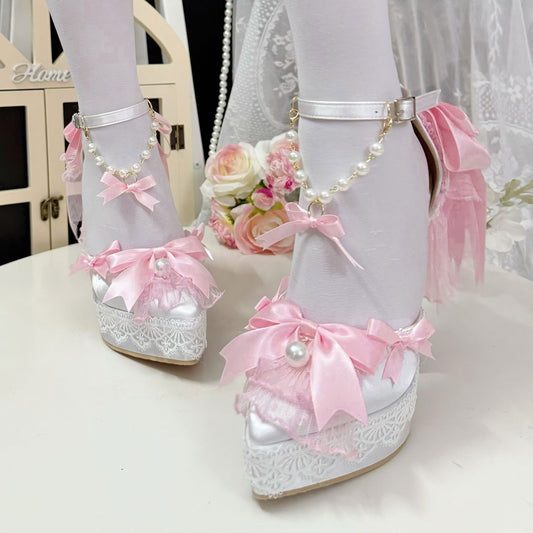 Bow Heel Shoes SE23454