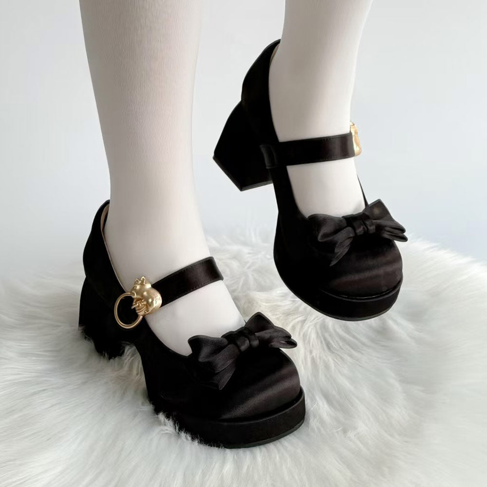 Bow Heels Shoes SE23670
