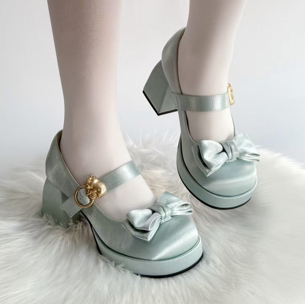 Bow Heels Shoes SE23670