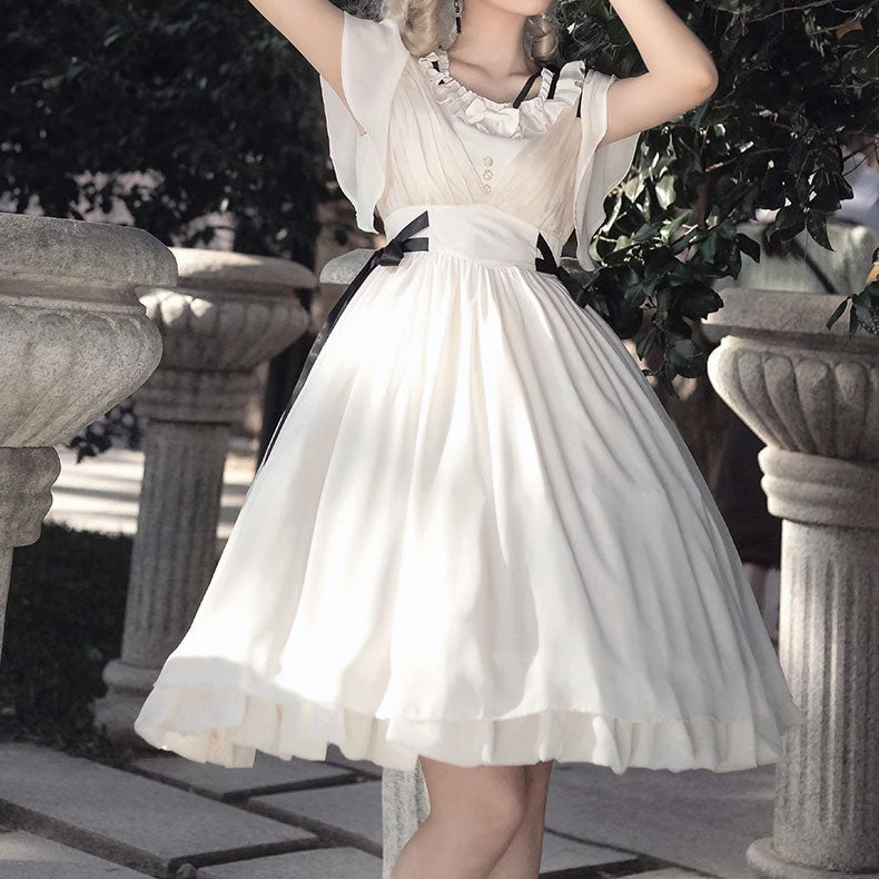 Bow Lace Dress SE22704