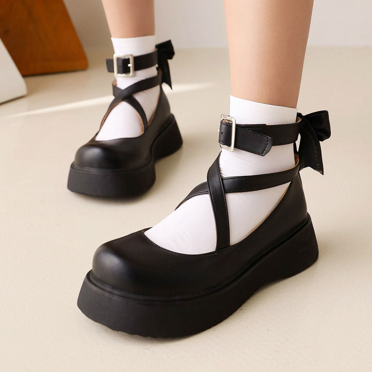 Bow Platform Shoes SE23363