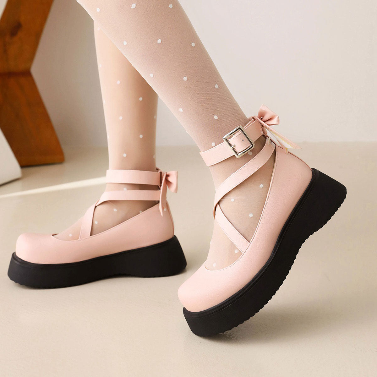 Bow Platform Shoes SE23363