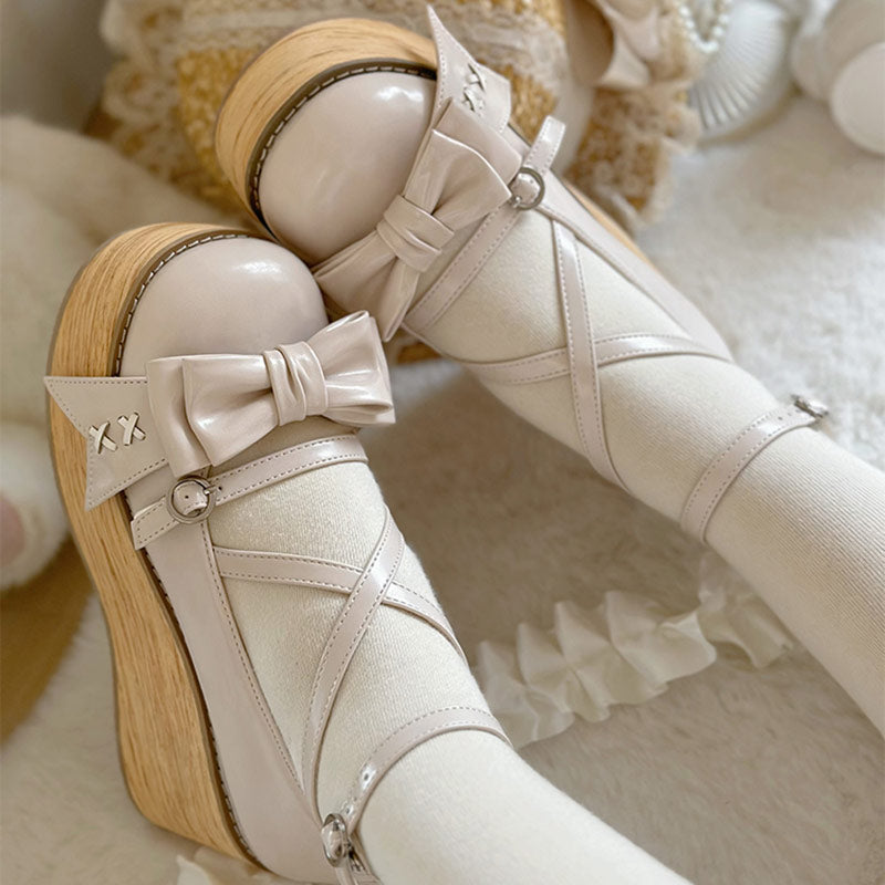 Bow Platform Shoes SE23596
