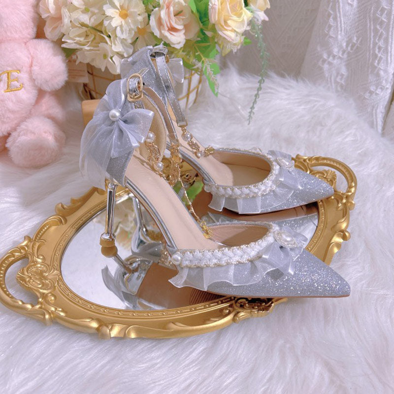 Bow Princess Wedding Shoes SE23644