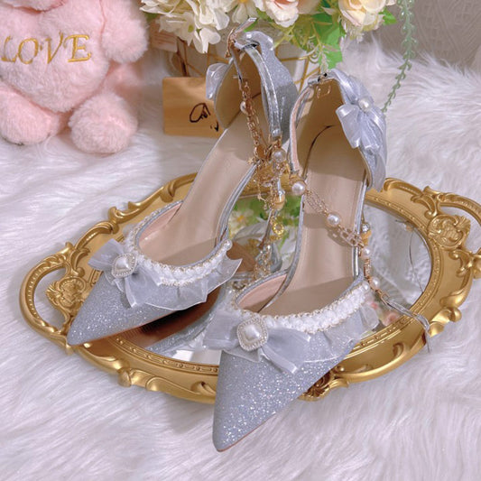 Bow Princess Wedding Shoes SE23644