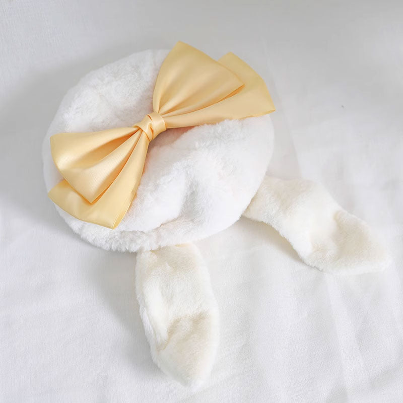 Bow Rabbit Ear Warm Hat SE23011