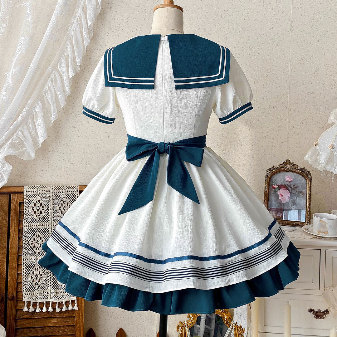 Bow Sailor Dress SE23245