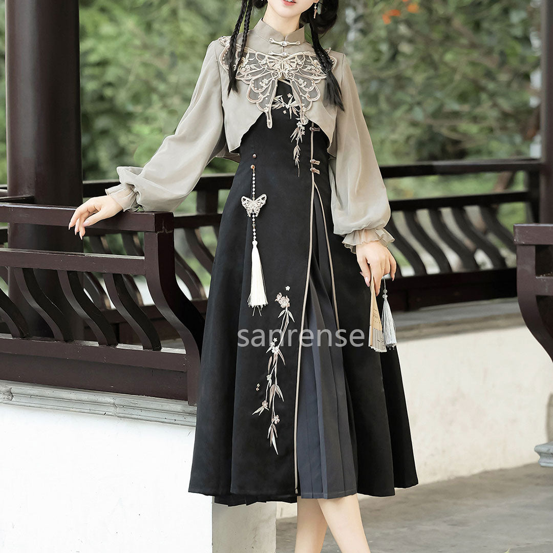 Butterfly Flower Dress Set SE23317