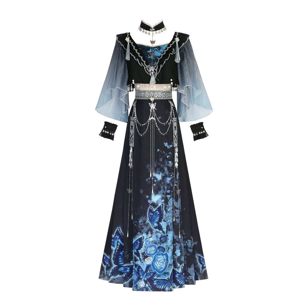 Butterfly Flower Hanfu Set SE23217