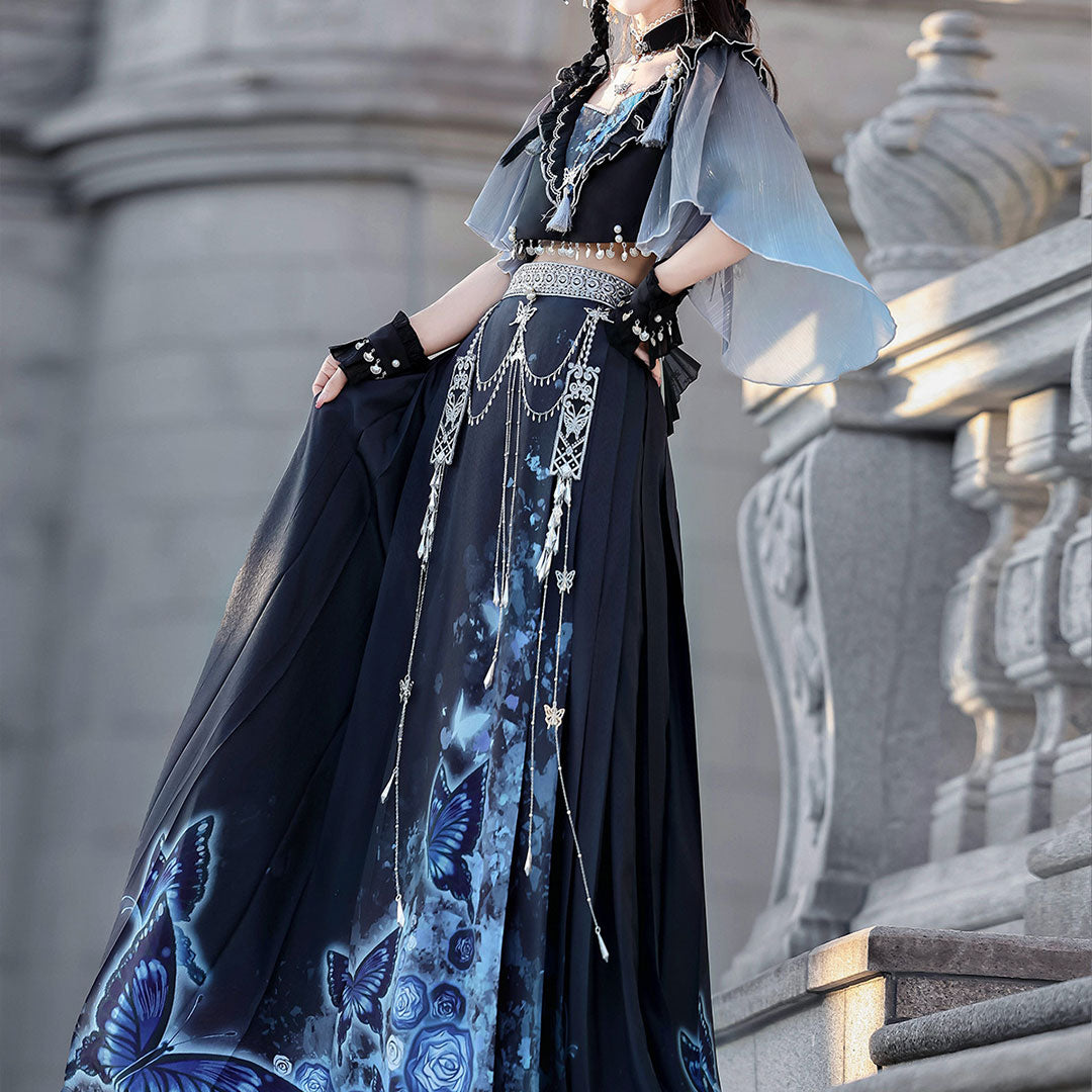 Butterfly Flower Hanfu Set SE23217