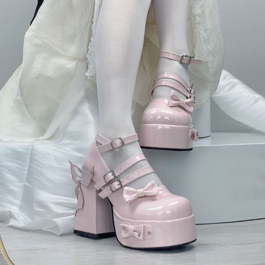 Butterfly Heels Shoes SE23196