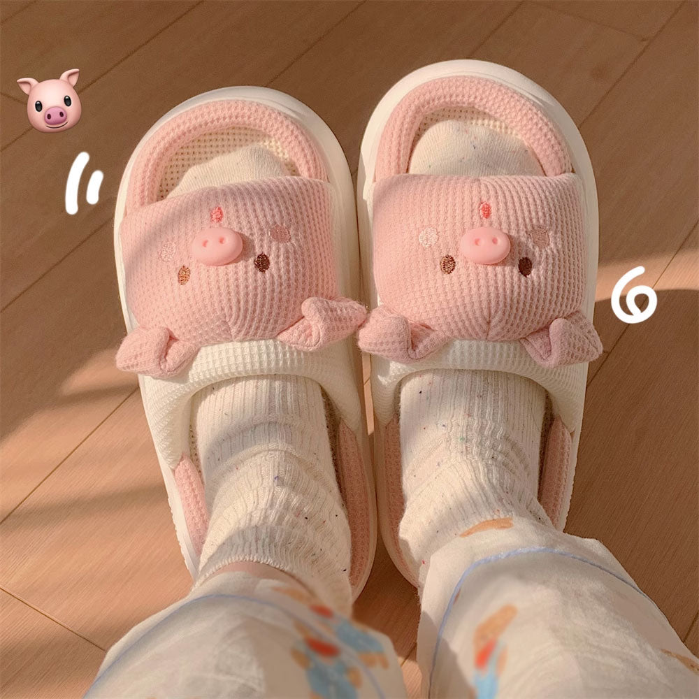 Cartoon Animal Pig Slippers SE22875