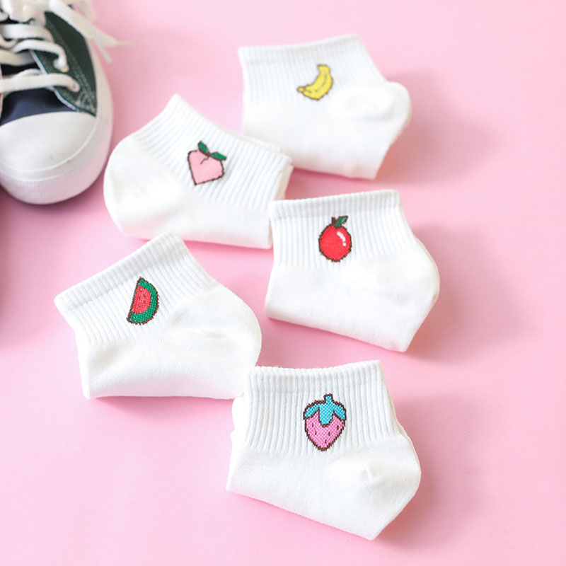 Cartoon Flower Fruit Socks SE22848