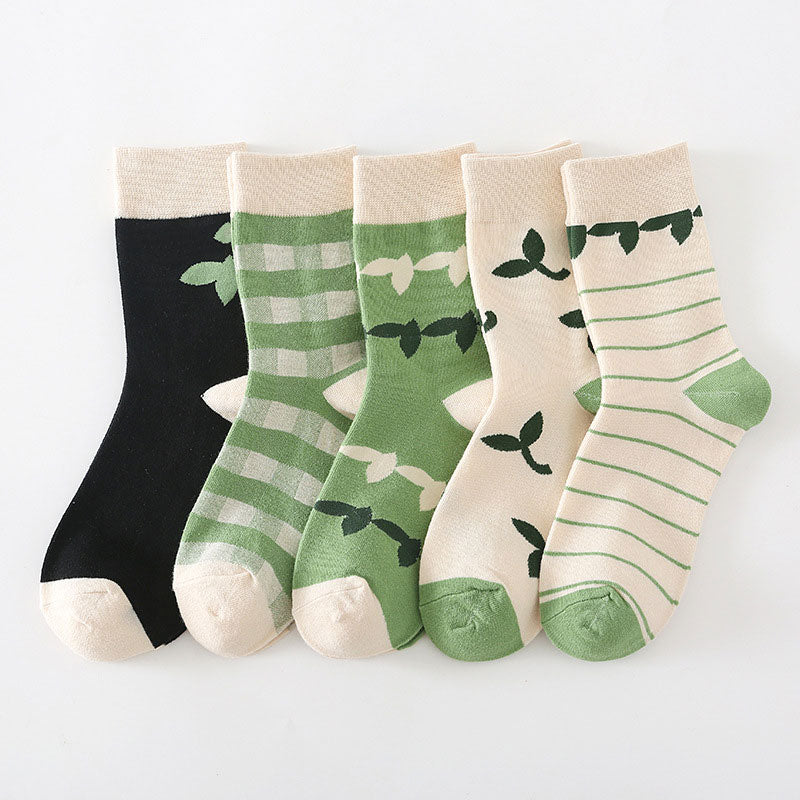 Cartoon Flower Fruit Socks SE22848