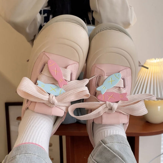 Casual Fish Flats Shoes SE23241